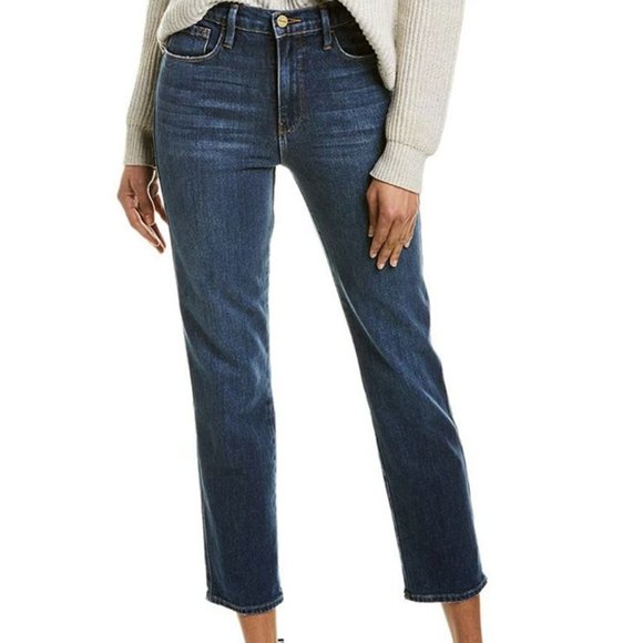 frame le sylvie crop jeans